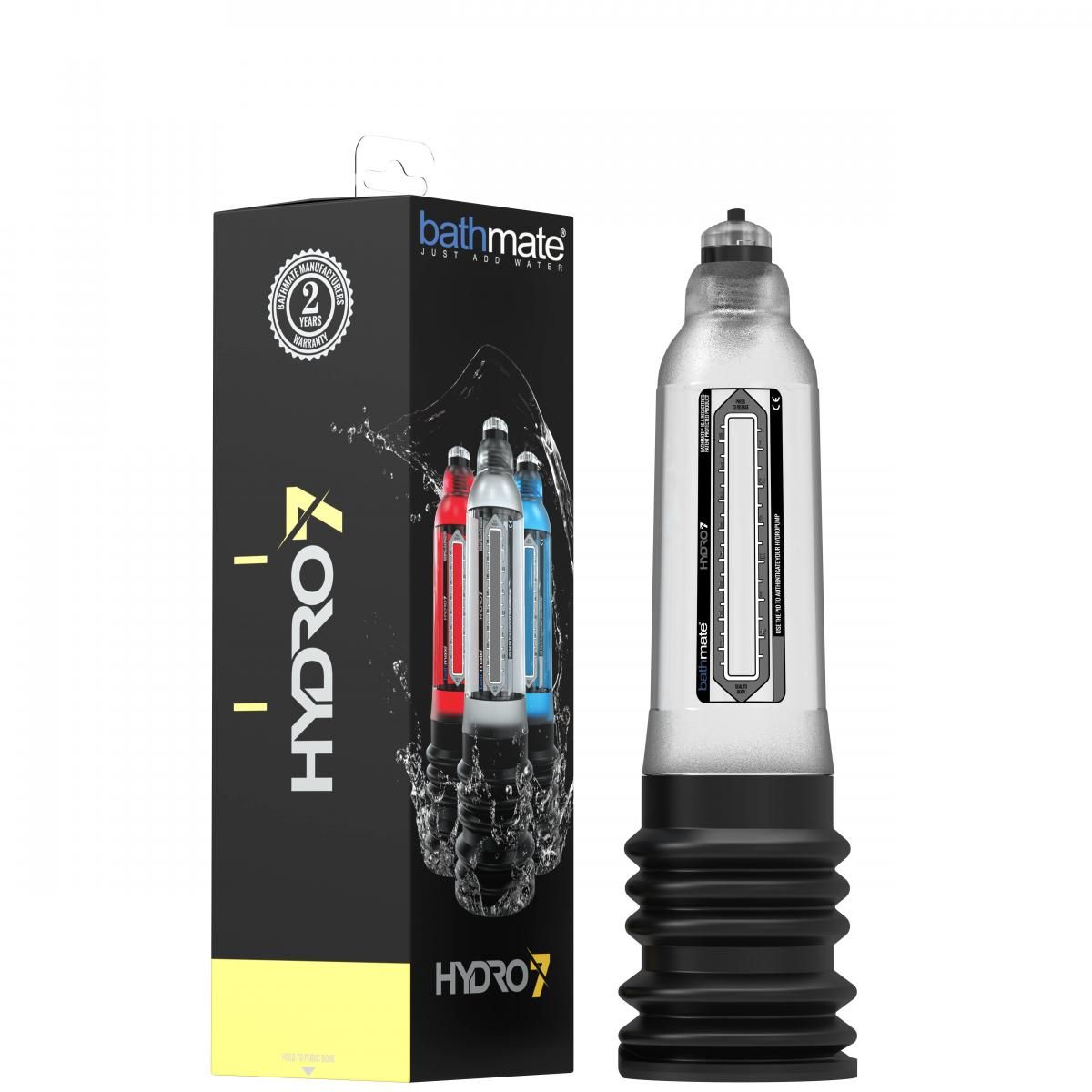 Bathmate Hydro 7 Penis Pump - Clear - Billede 5