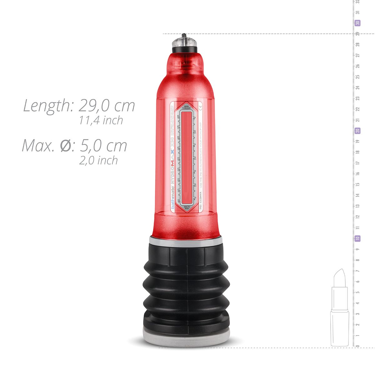 Bathmate Hydromax 7 - Red - Billede 4