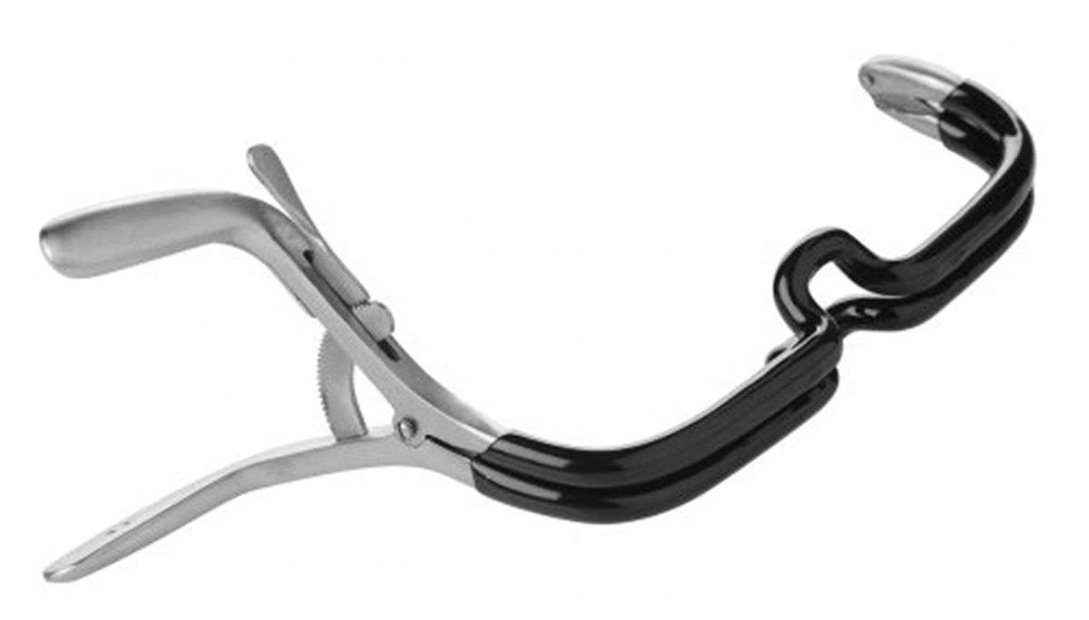 Rubber Coated Stainless Steel Jennings Gag - Billede 3