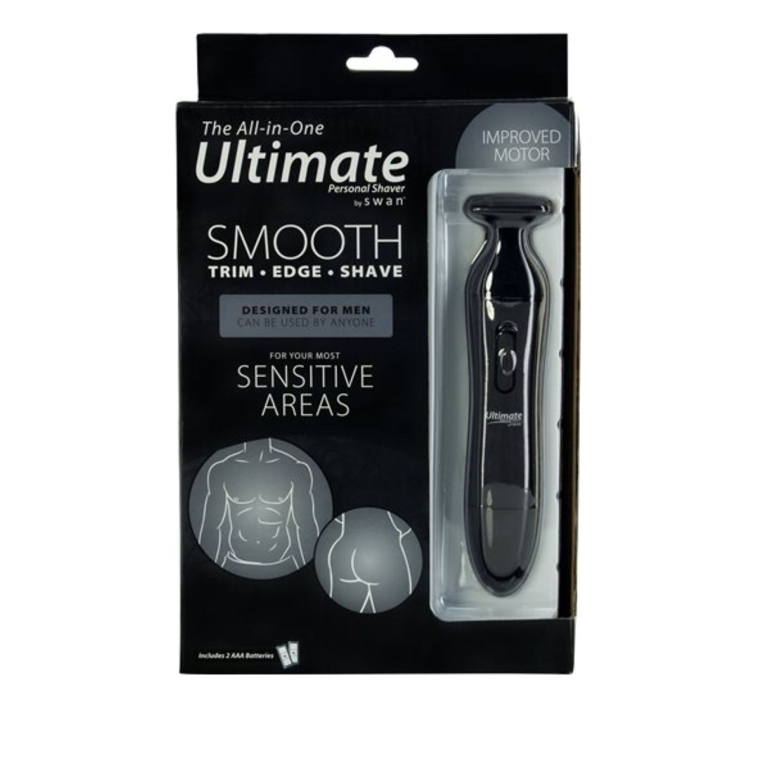 Swan Vibes - Shaver Set for Men - Black - Billede 4