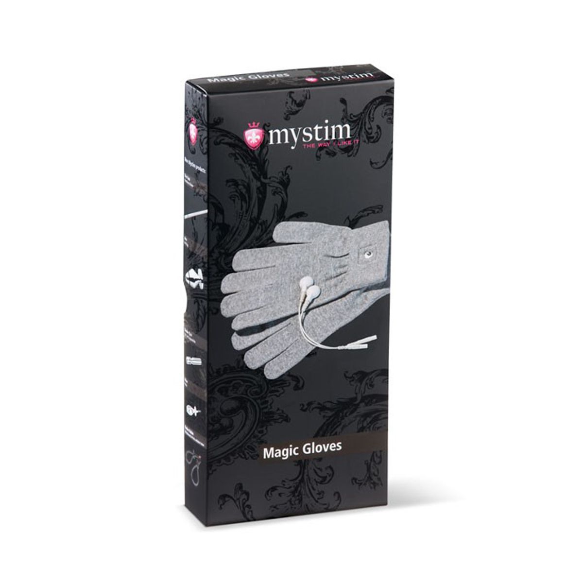 MYSTIM – Magic Gloves Electro Massage Gloves – Black - Billede 3