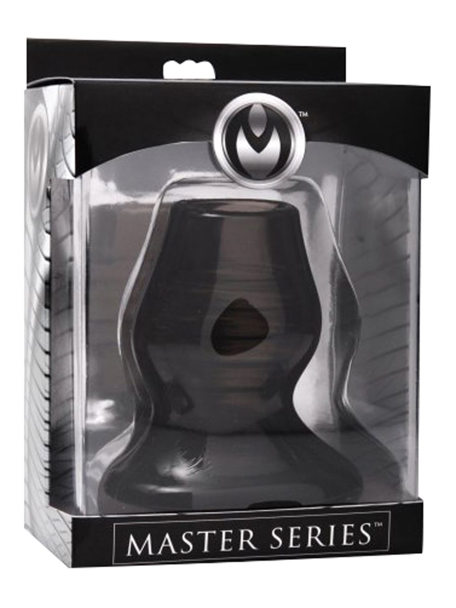 Master Series - Excavate Tunnel Anal Plug - Black - Billede 5