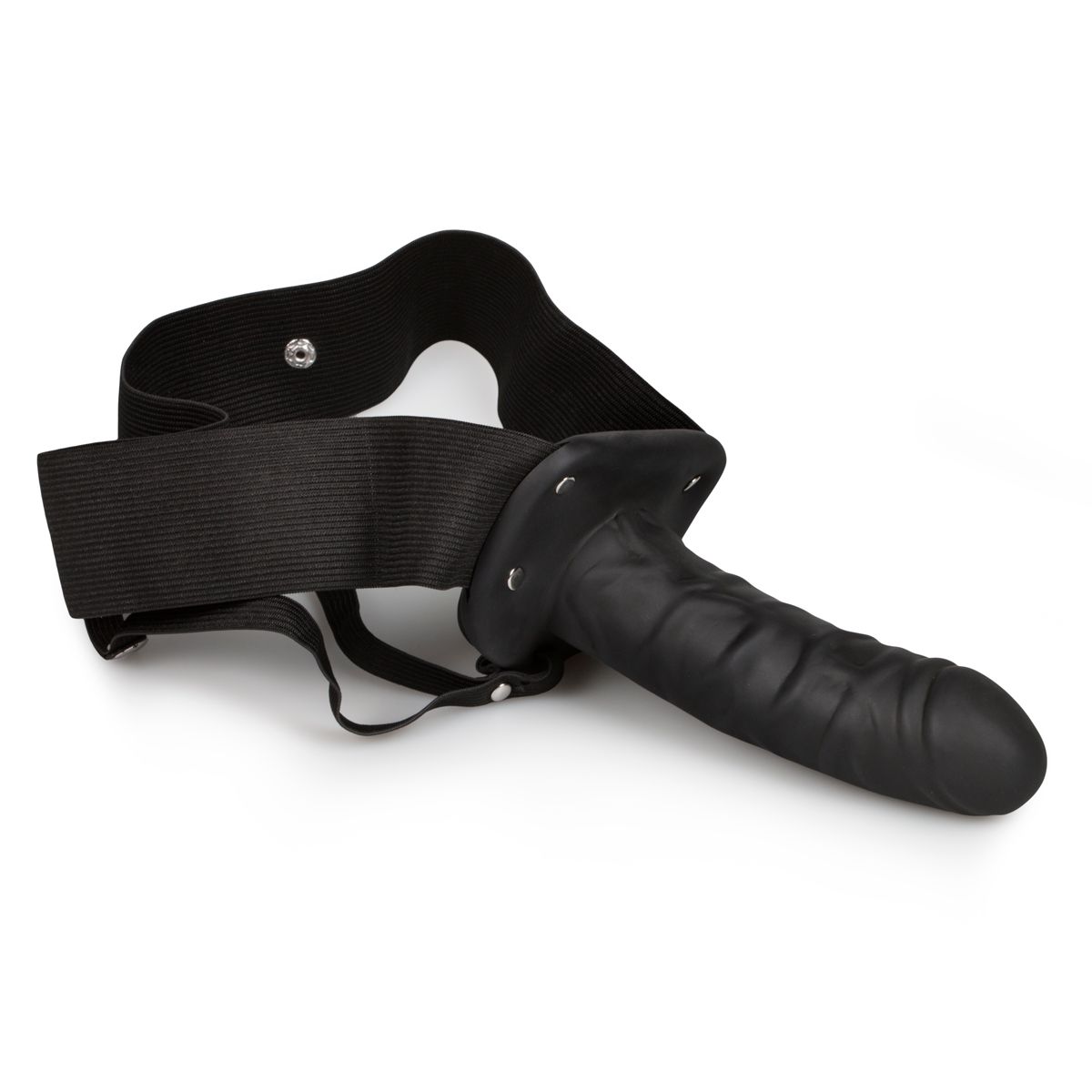 Size Matters Erection Assist Hollow Silicone Strap On - Billede 3