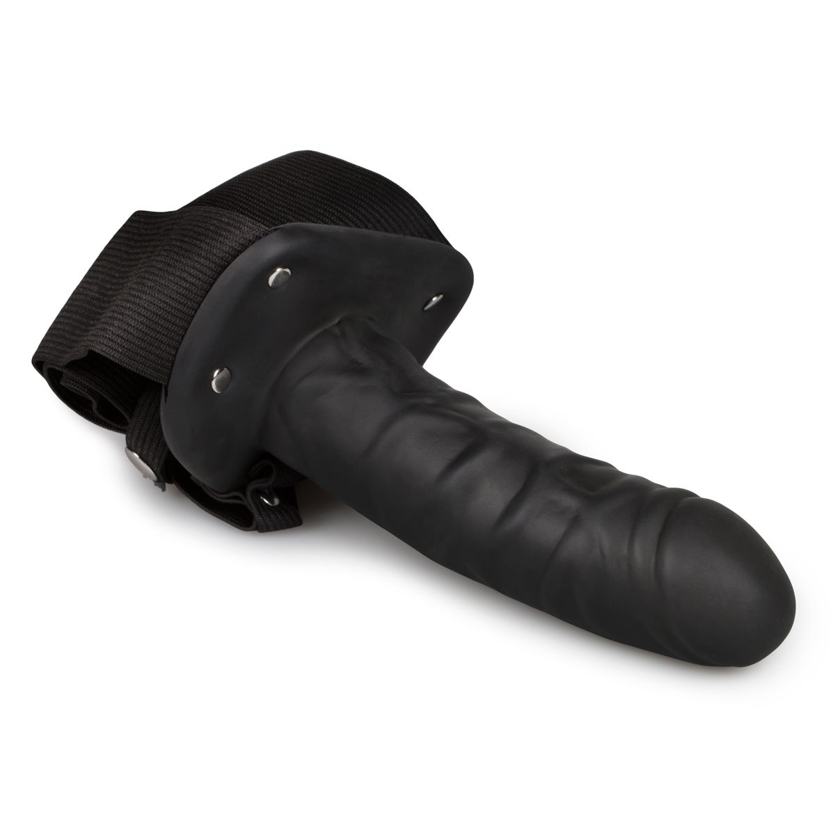 Size Matters Erection Assist Hollow Silicone Strap On - Billede 5