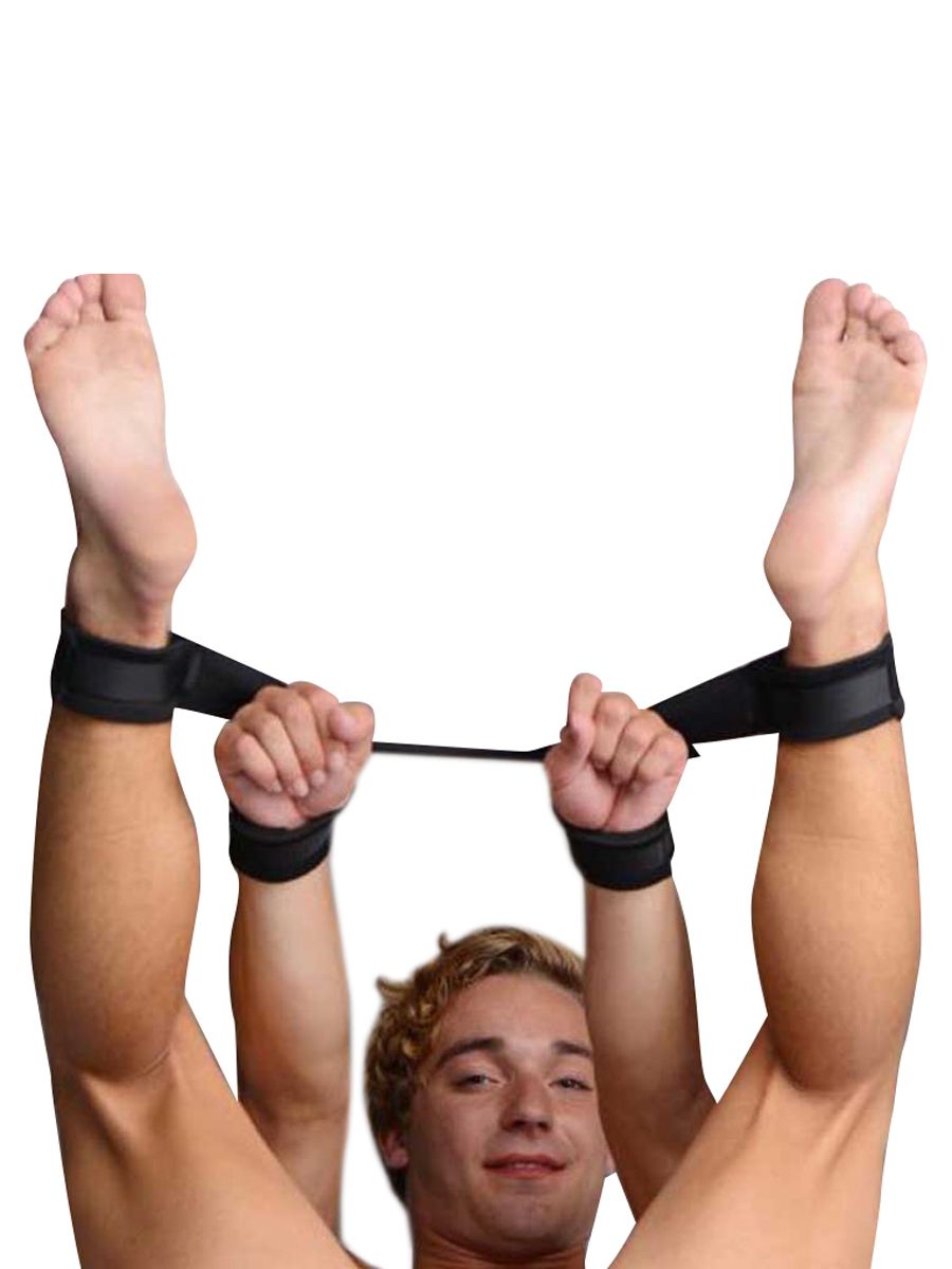 Frisky - 4 Cuff Adjustable Hog Tie Restraint Strap - Billede 2