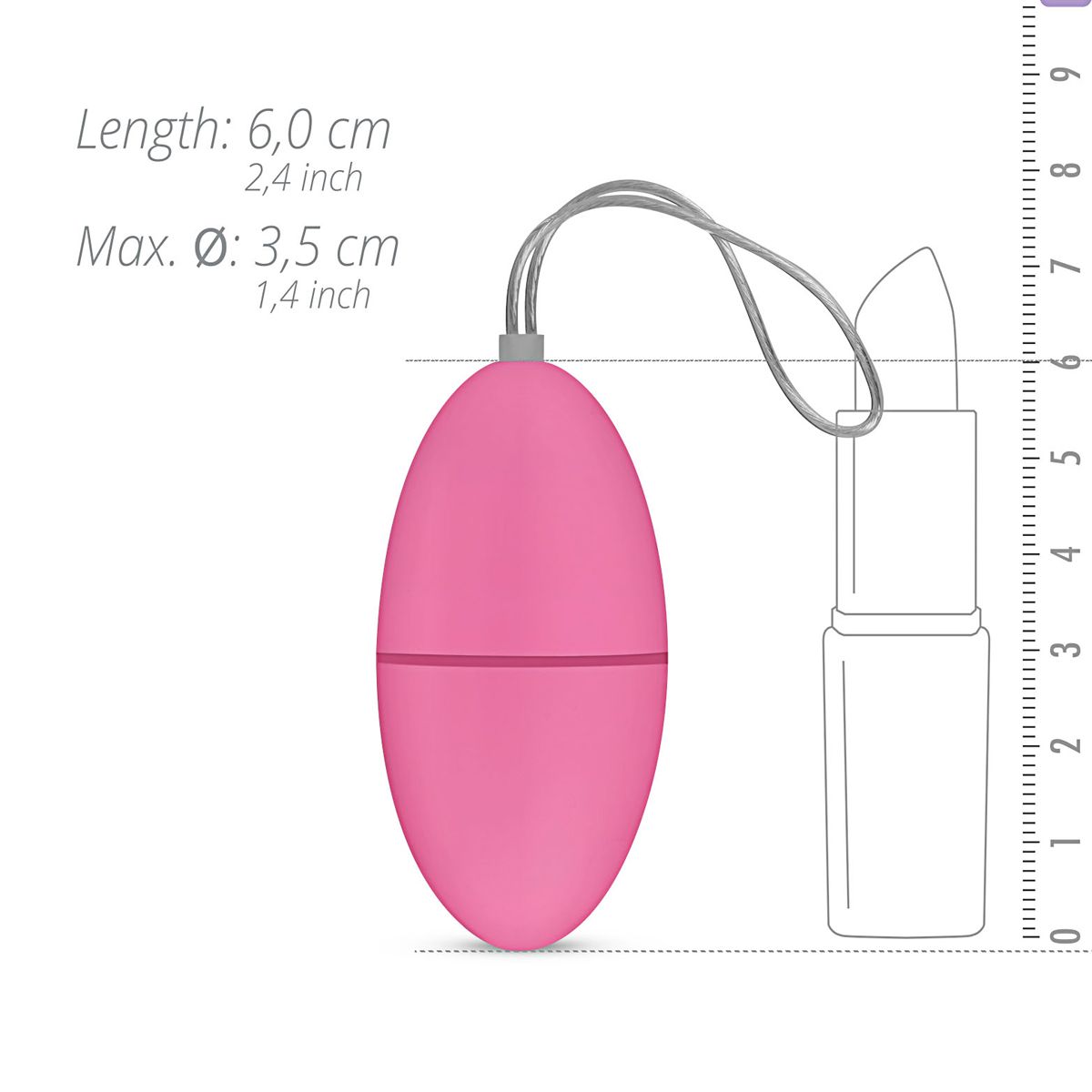 EasyToys - Vibrating Egg - Pink - Billede 6