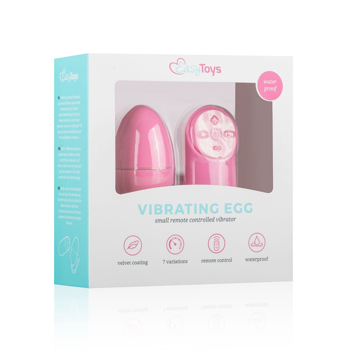 EasyToys - Vibrating Egg - Pink - Billede 7
