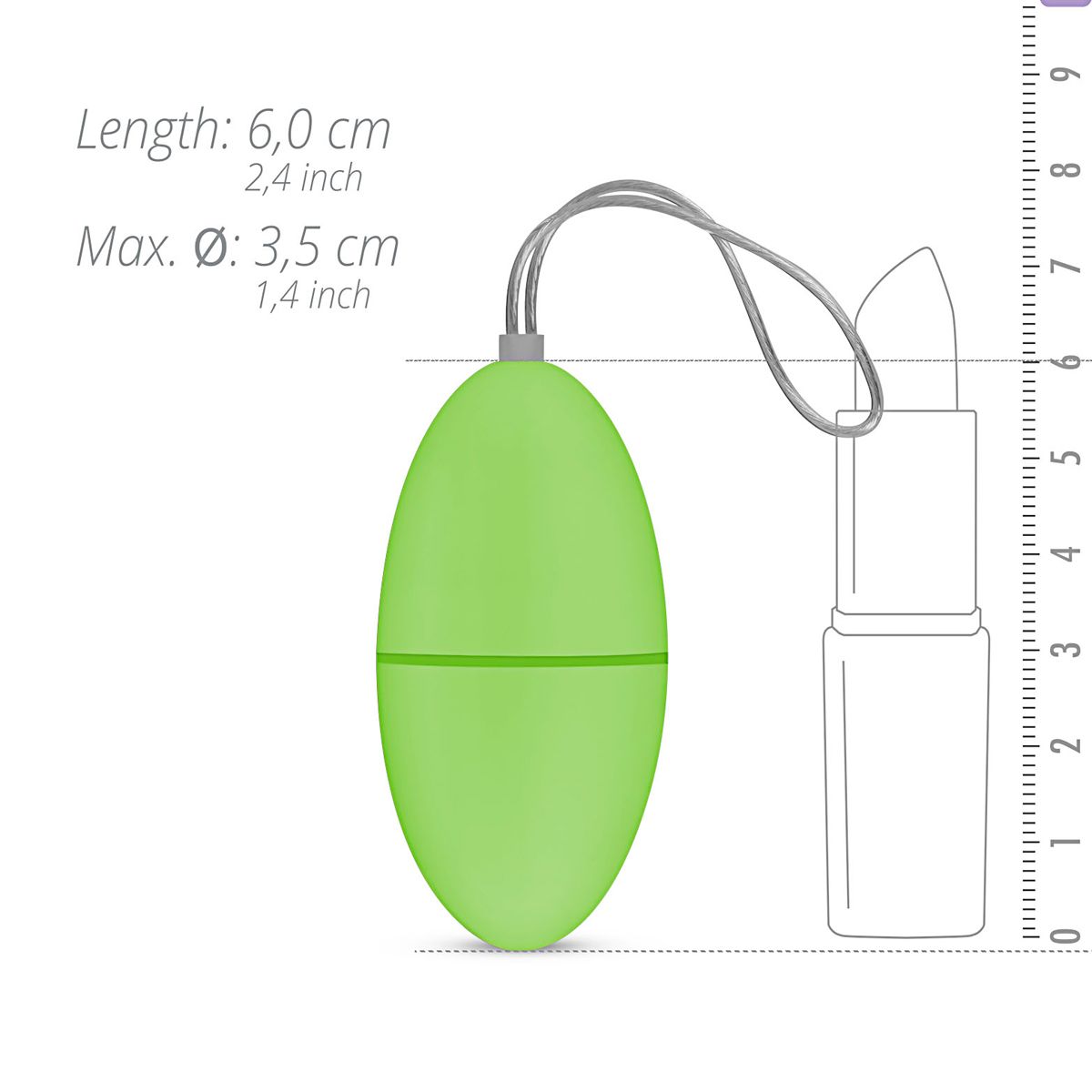 EasyToys - Vibrating Egg - Green - Billede 6
