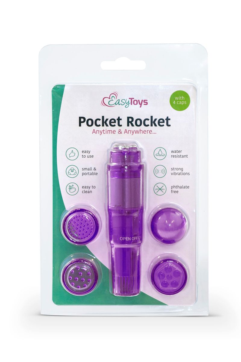 Easytoys Pocket Rocket - Purple - Billede 2