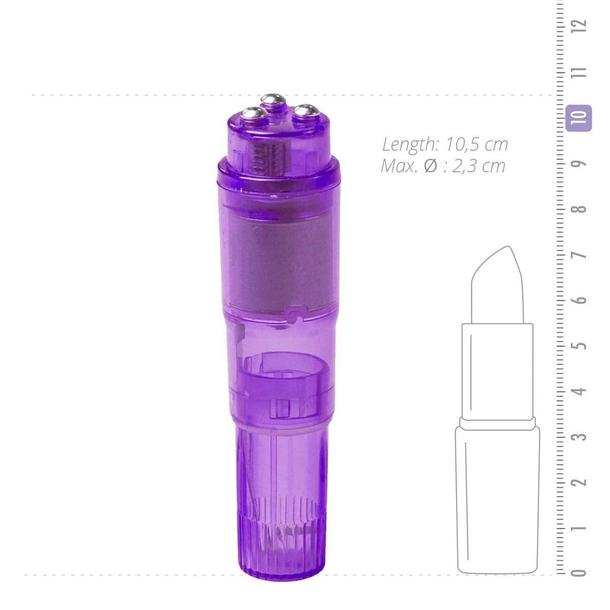 Easytoys Pocket Rocket - Purple - Billede 4