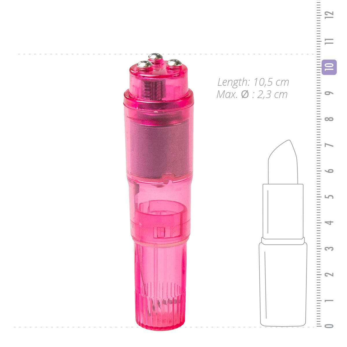 Easytoys Pocket Rocket - Pink - Billede 3