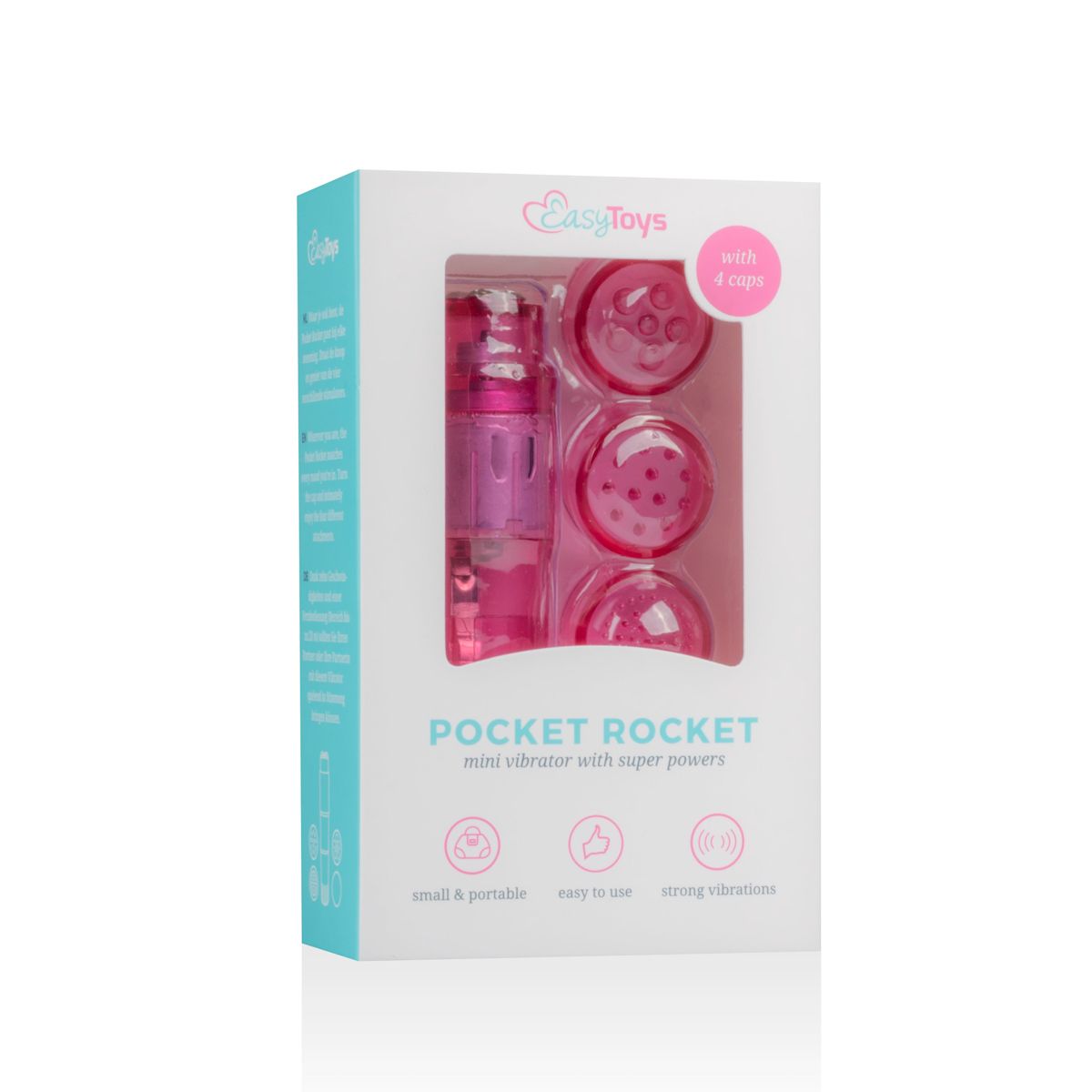 Easytoys Pocket Rocket - Pink - Billede 4