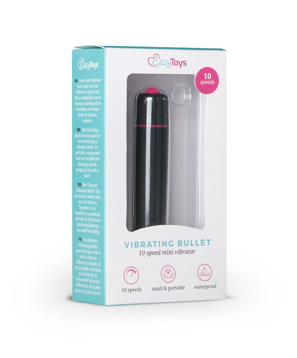 Easytoys 10 Speed Bullet Vibrator - Black - Billede 2