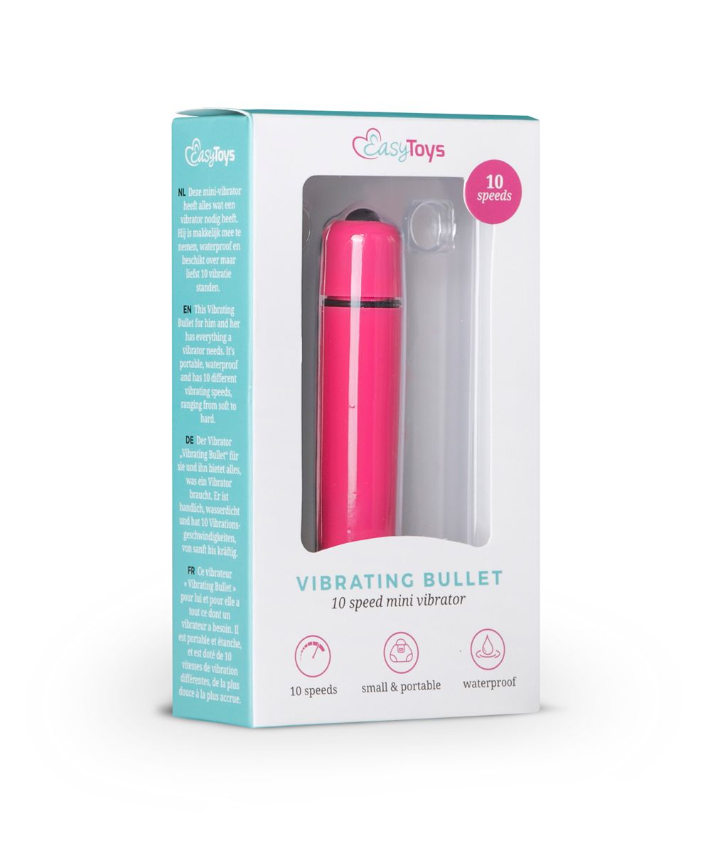 Easytoys 10 Speed Bullet Vibrator - Pink - Billede 2