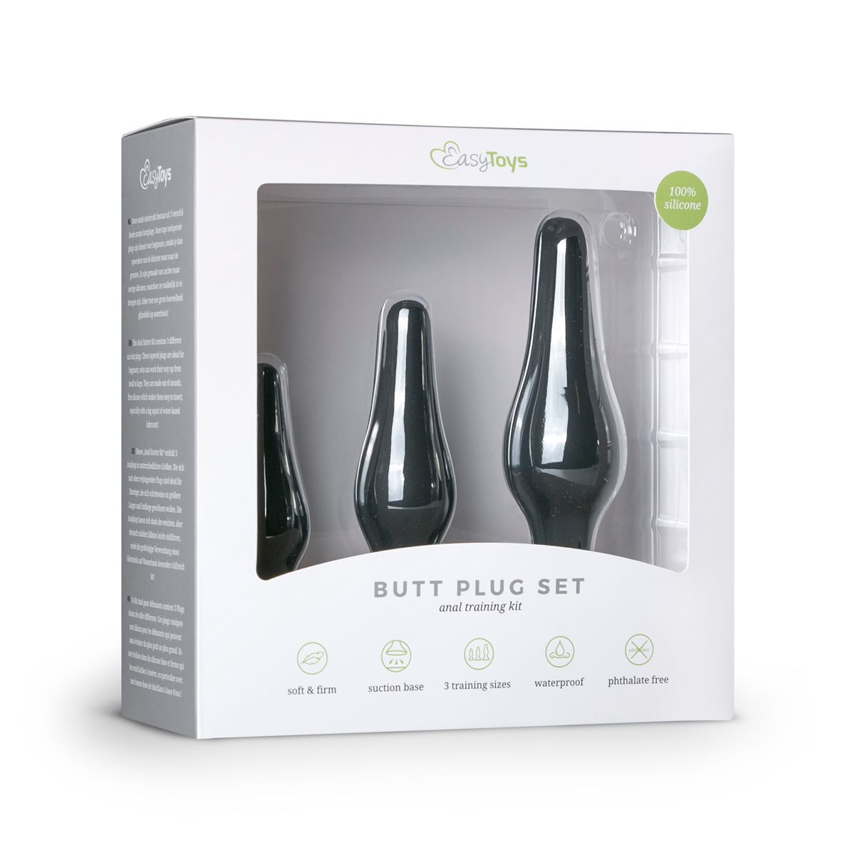 Easytoys Butt Plug Set - Billede 2