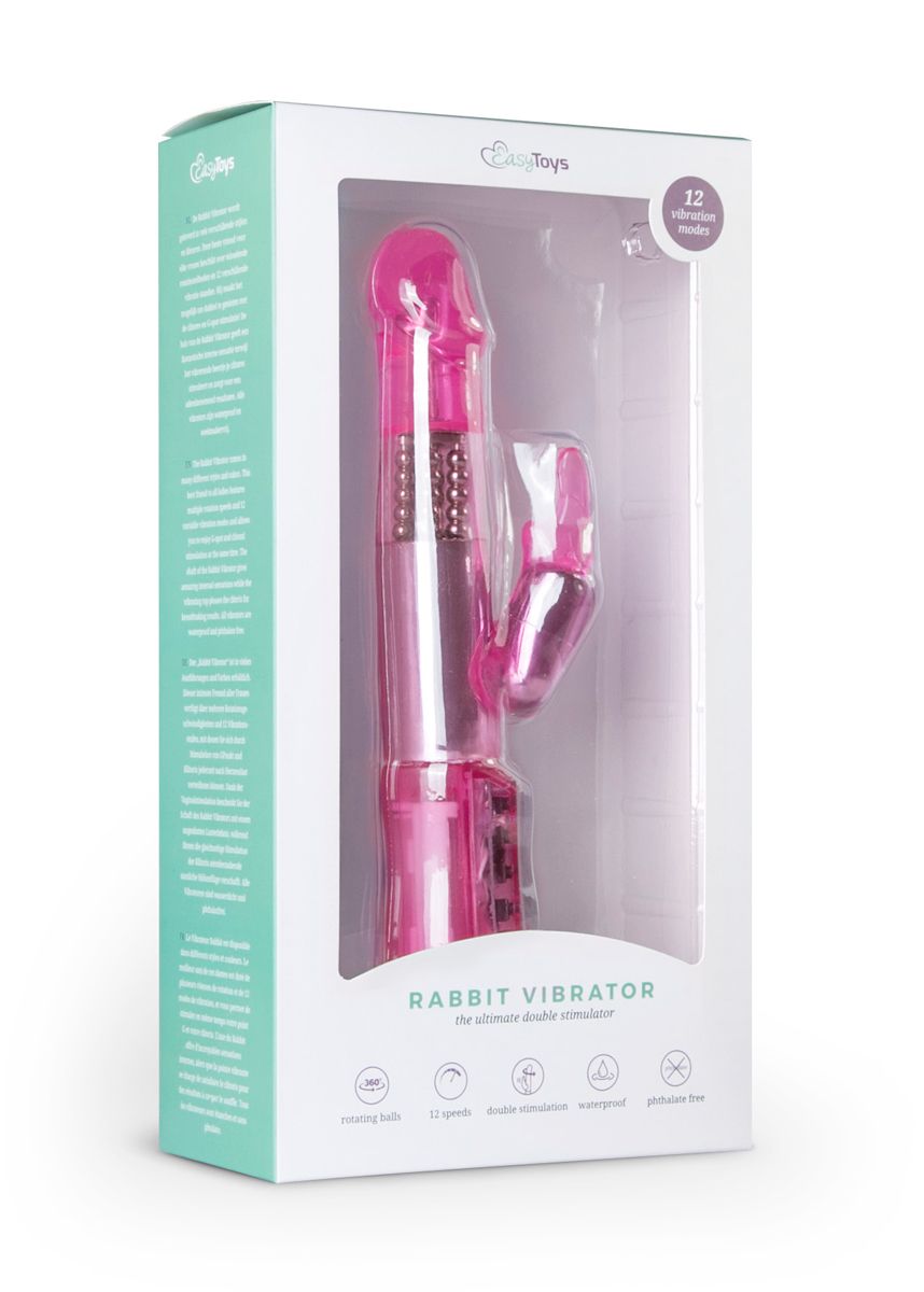 Easytoys Pink Rabbit Vibrator - Billede 2