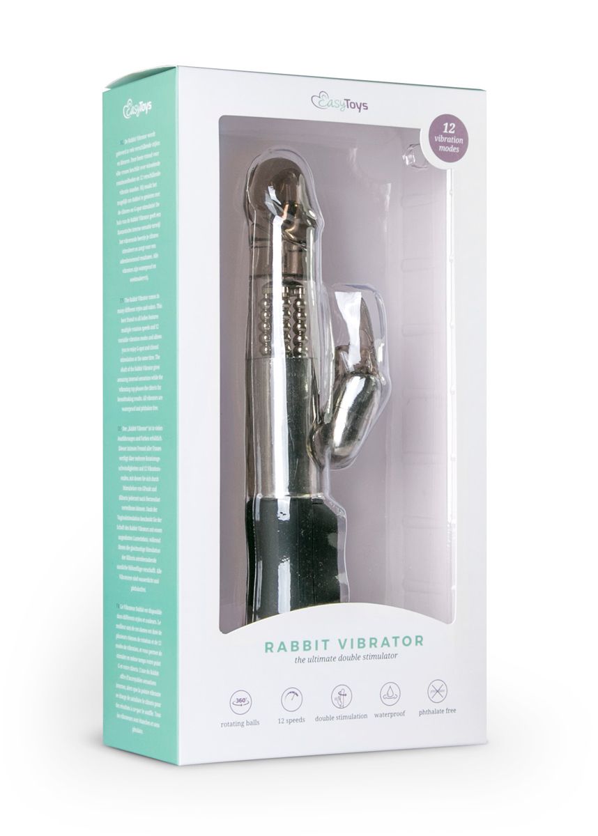 Easytoys Black Rabbit Vibrator - Billede 2