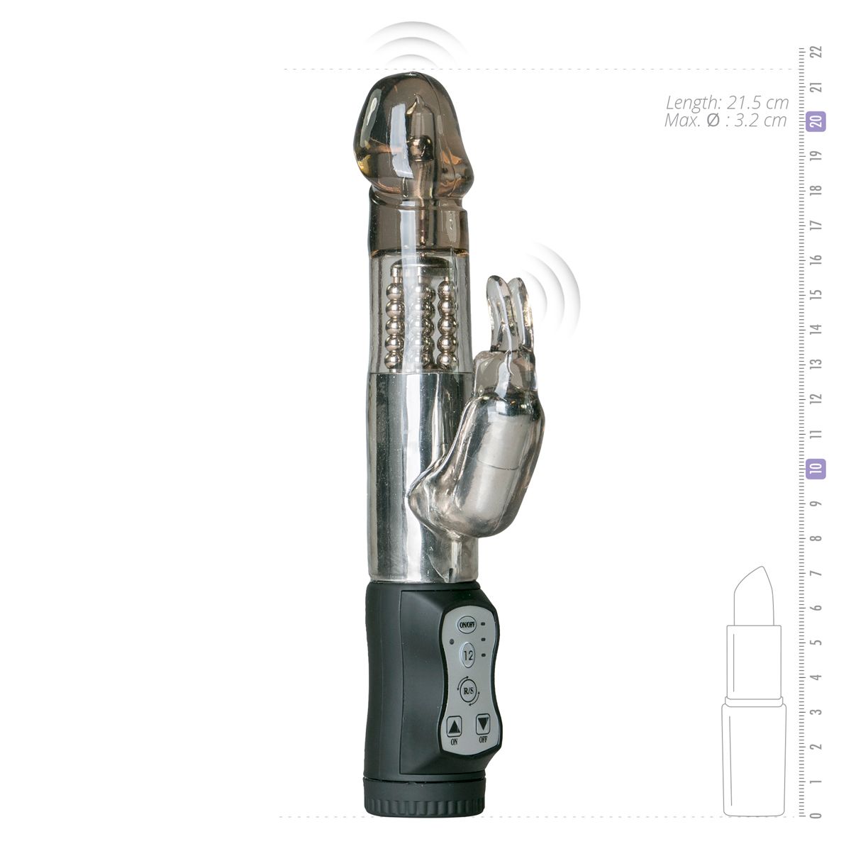 Easytoys Black Rabbit Vibrator - Billede 6