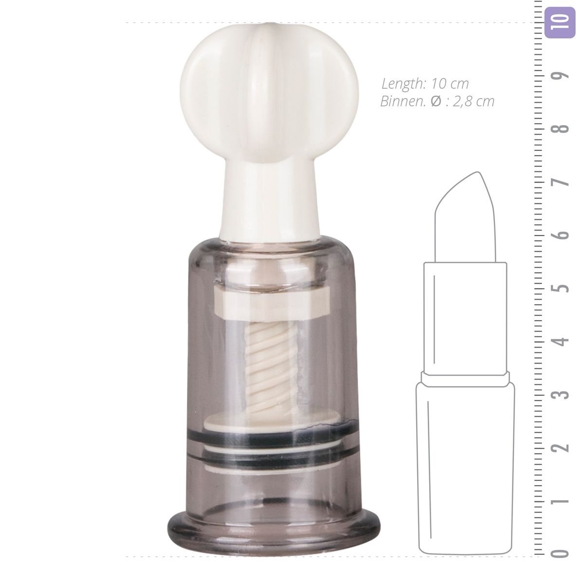 Easytoys Fetish - Nipple & Clit Suckers Small 2 pcs - Billede 4