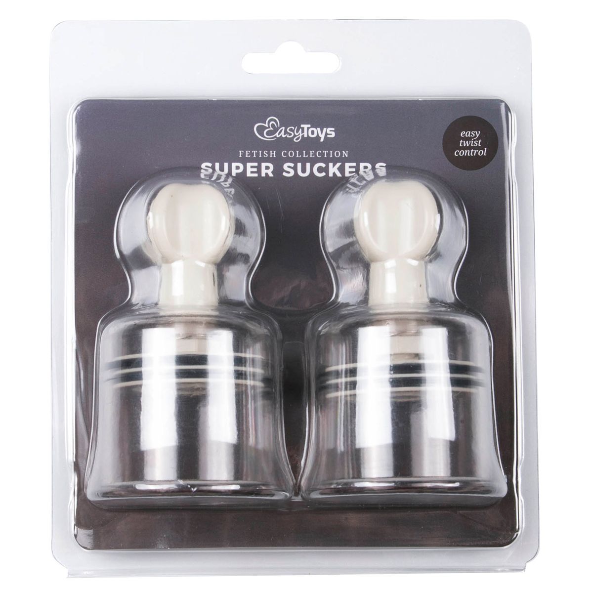 Easytoys Fetish - Nipple & Clit Suckers Large - 2 pcs - Billede 2