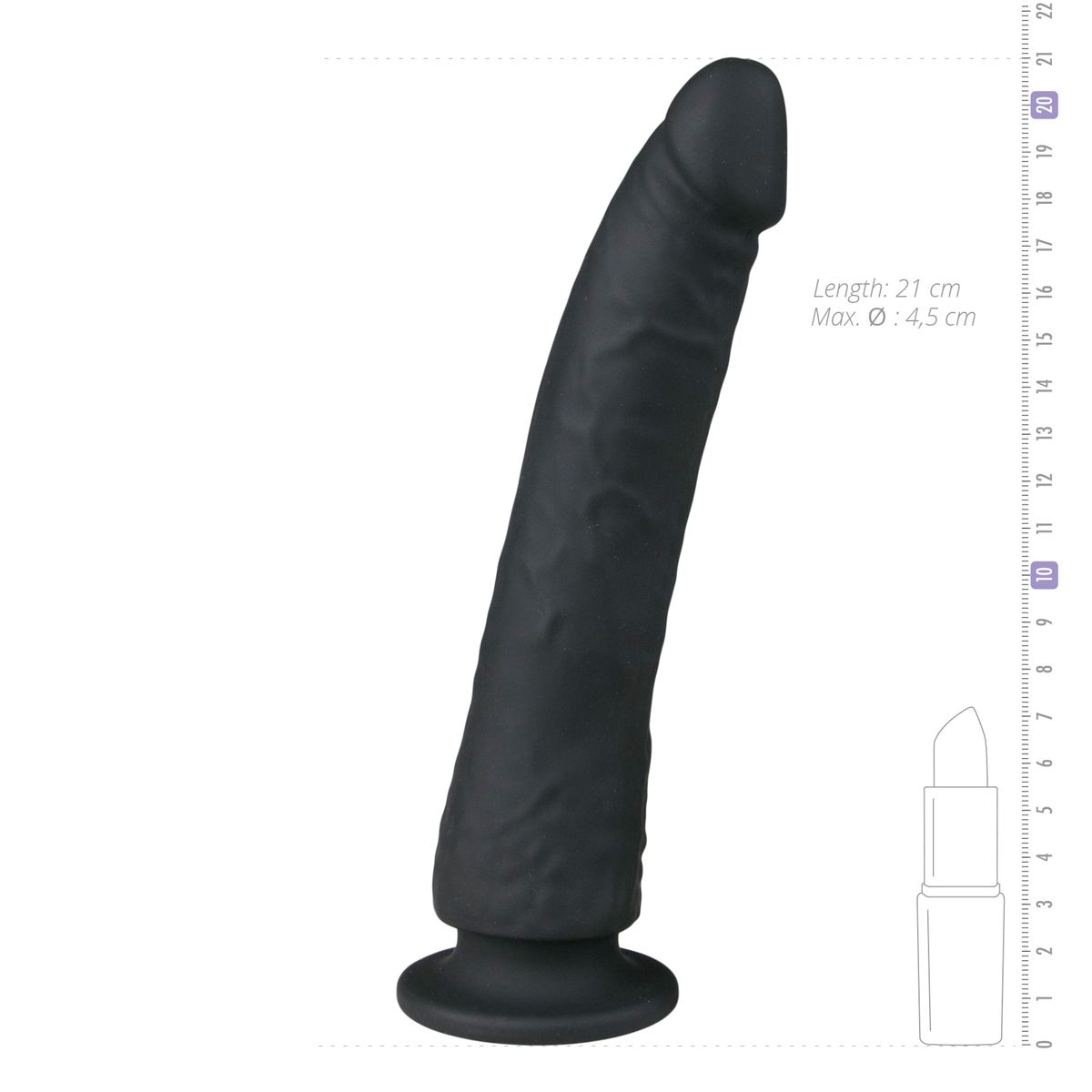 Suction Cup Dildo - Billede 4