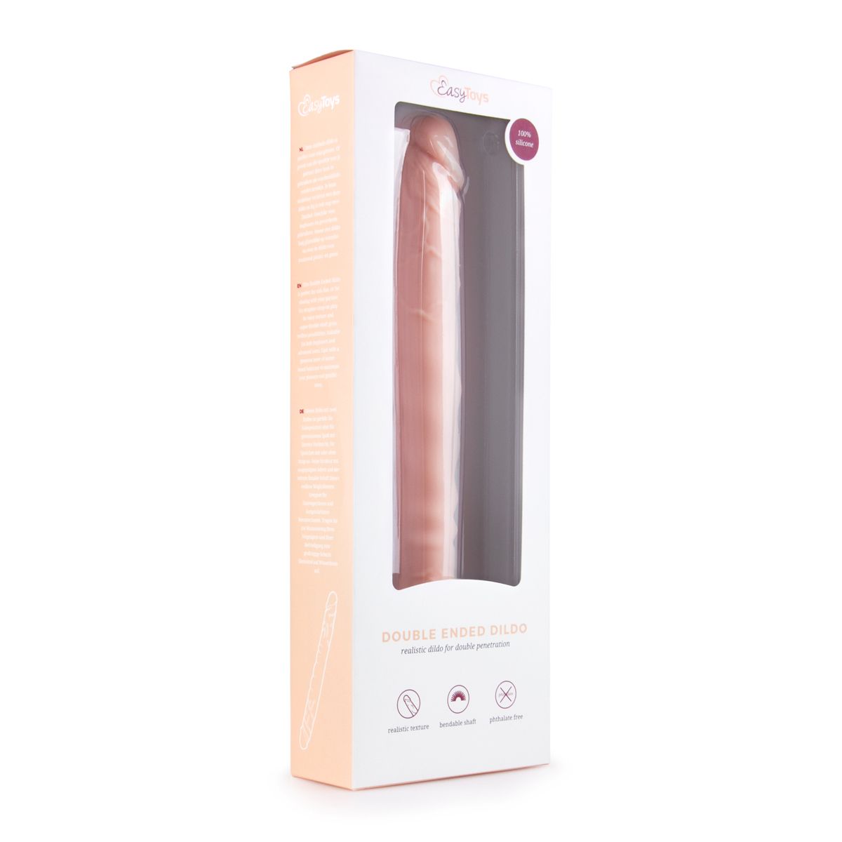 Silicone double end dildo - Billede 2