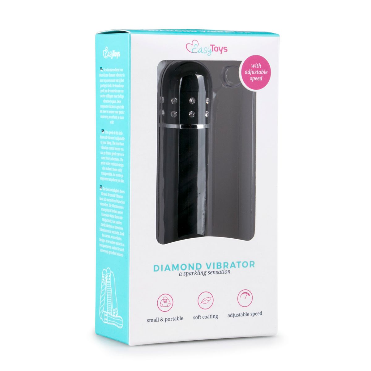 Love Diamond Vibrator Black - Billede 2