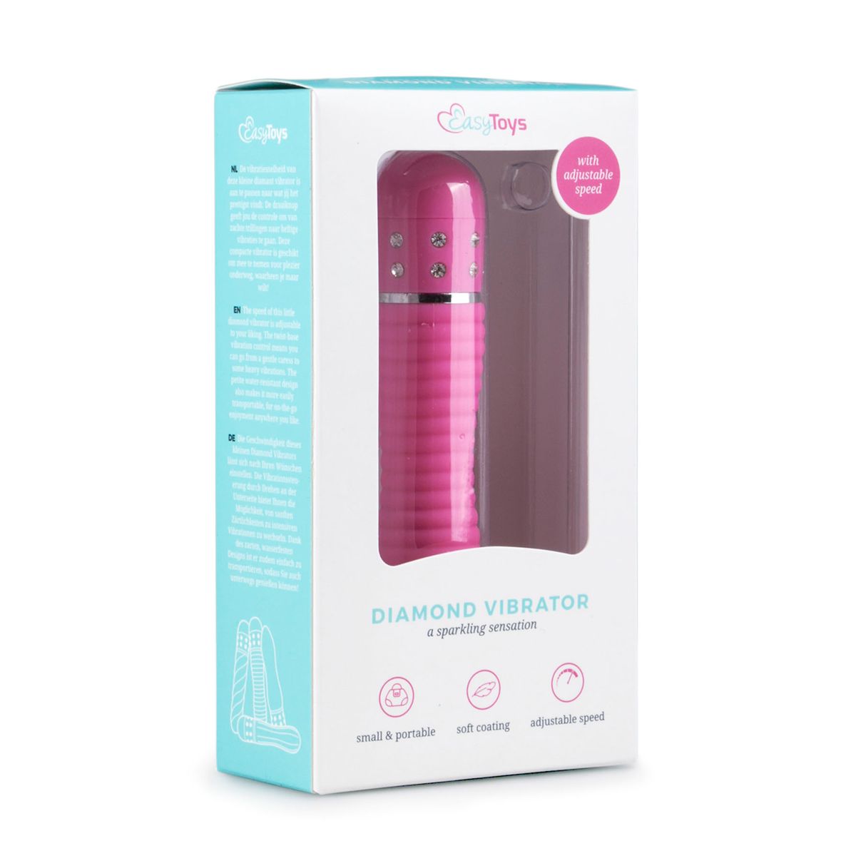 Love Diamond Vibrator Pink - Billede 2