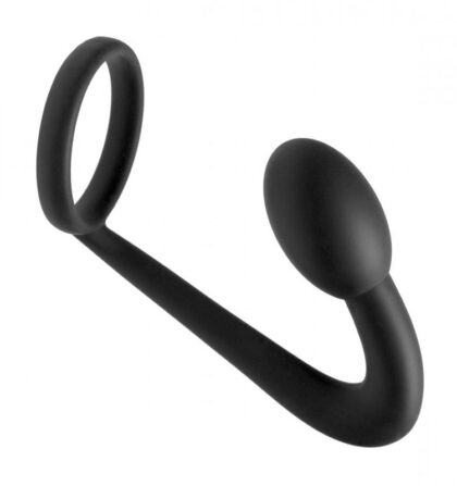Prostatic Play - Explorer Silicone Cock Ring and Prostate Plug