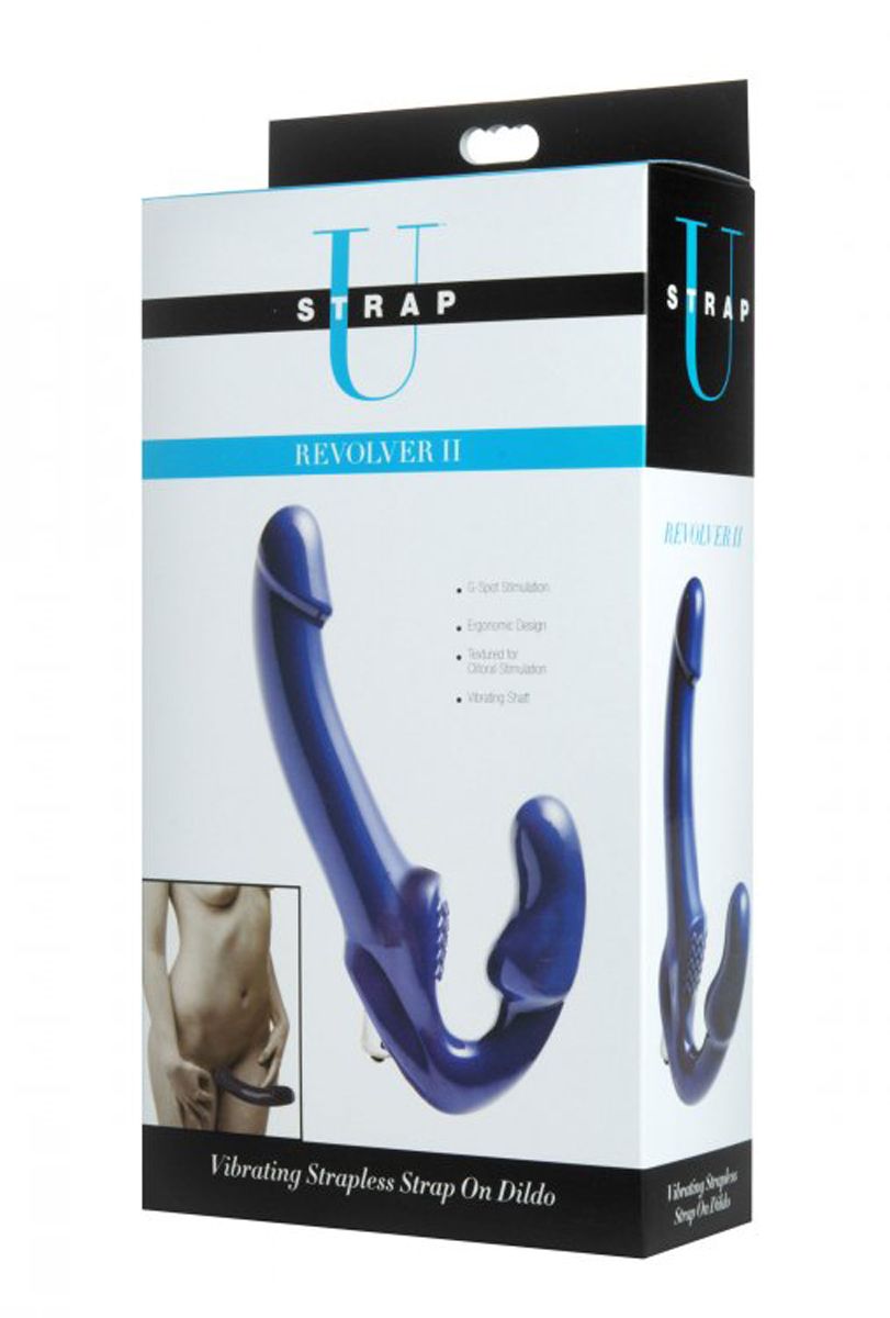 Revolver II Vibrating Strapless Strap On Dildo - Billede 5