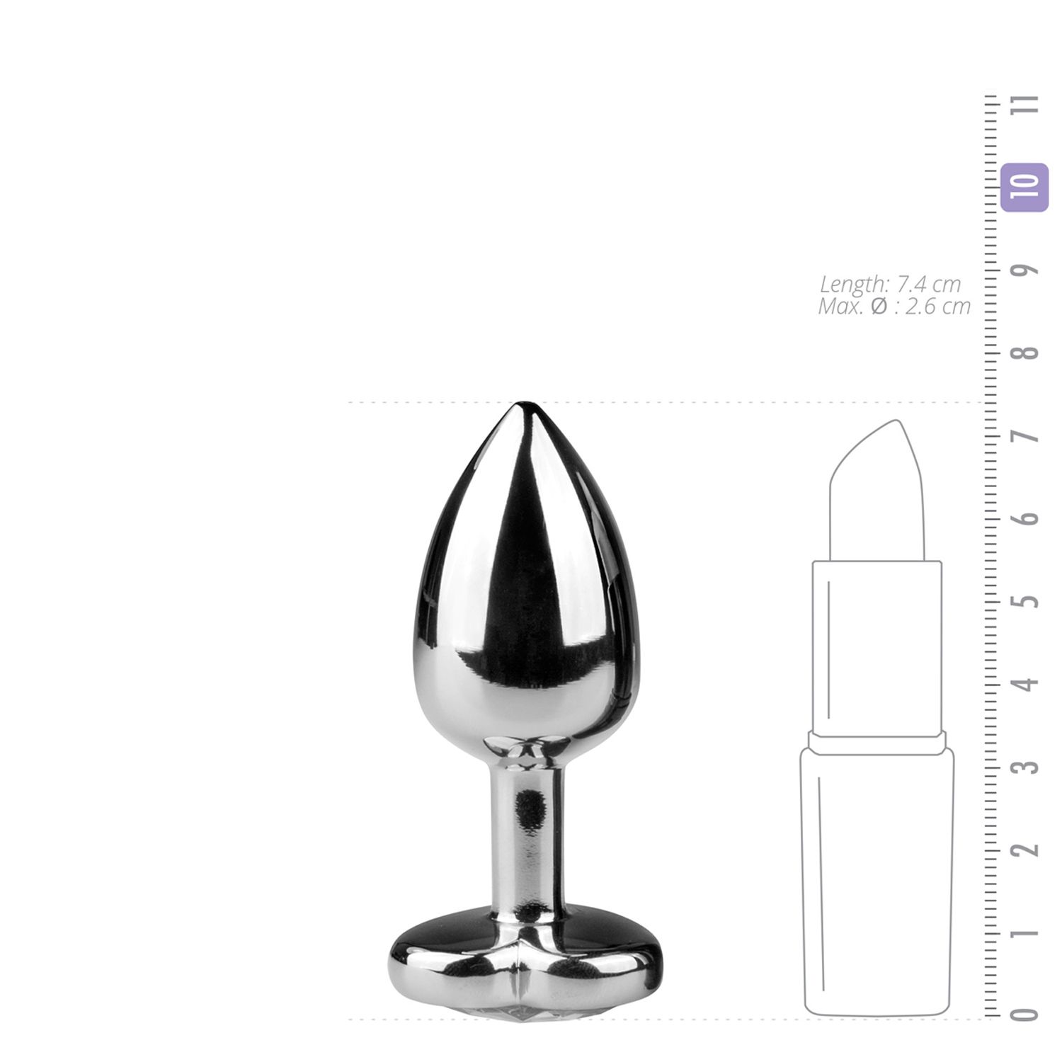 Metal Butt Plug - Billede 4