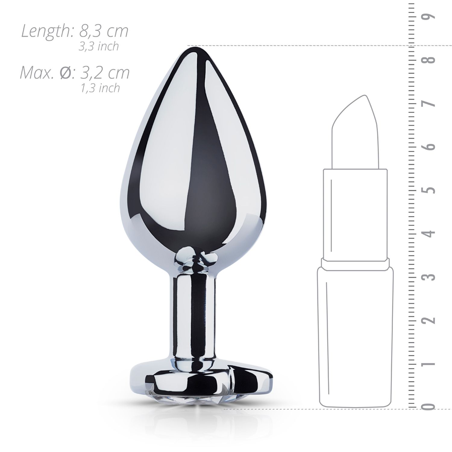 Metal Butt Plug - Billede 5