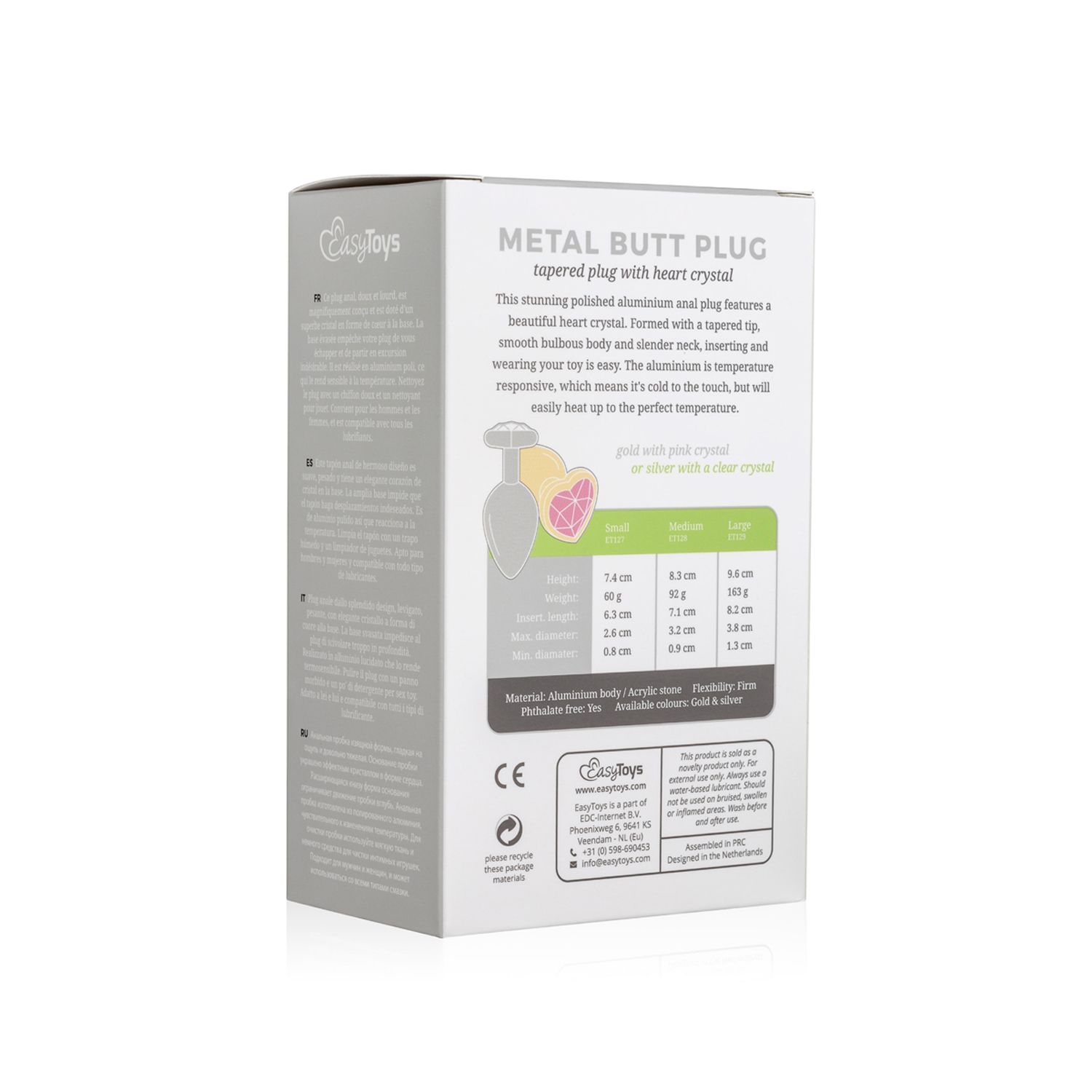 Metal Butt Plug - Billede 7