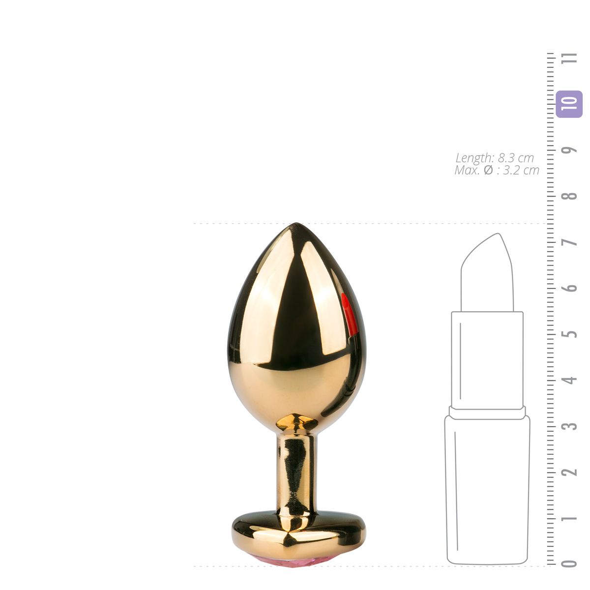 Metal Butt Plug - Billede 4