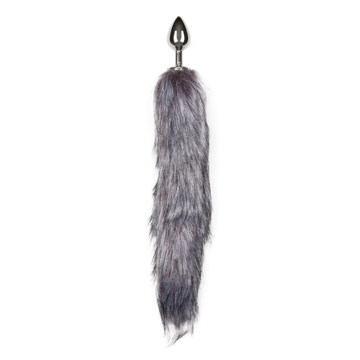 Easytoys Fetish - Fox Tail Plug No. 6 - Silver - Billede 2