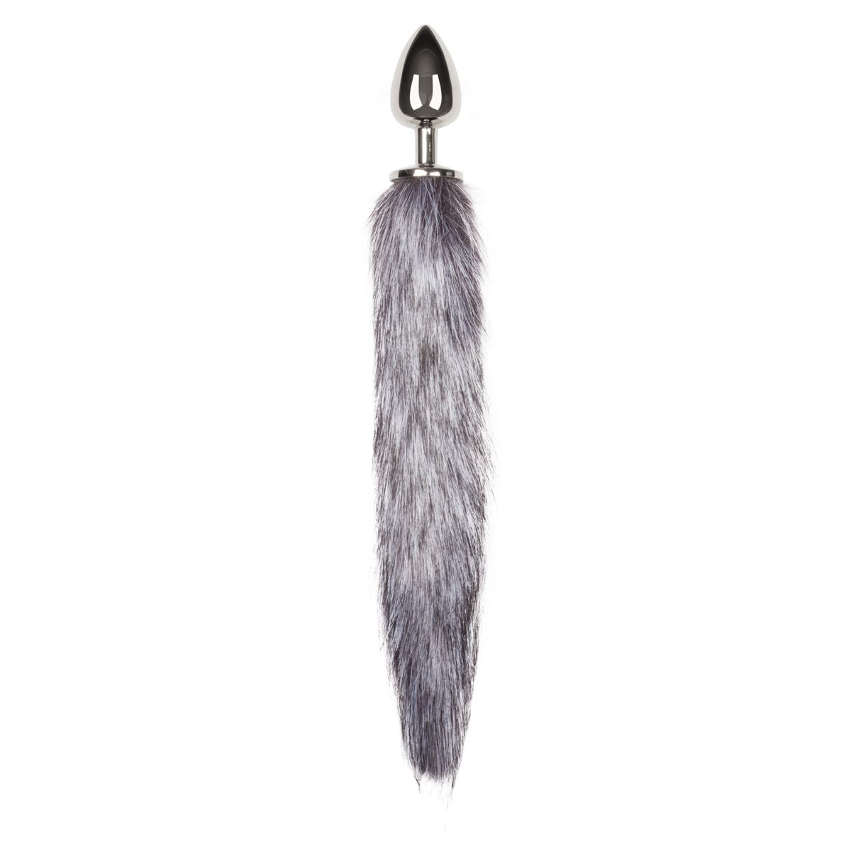 Easytoys Fetish - Fox Tail Plug No. 4 - Silver - Billede 2