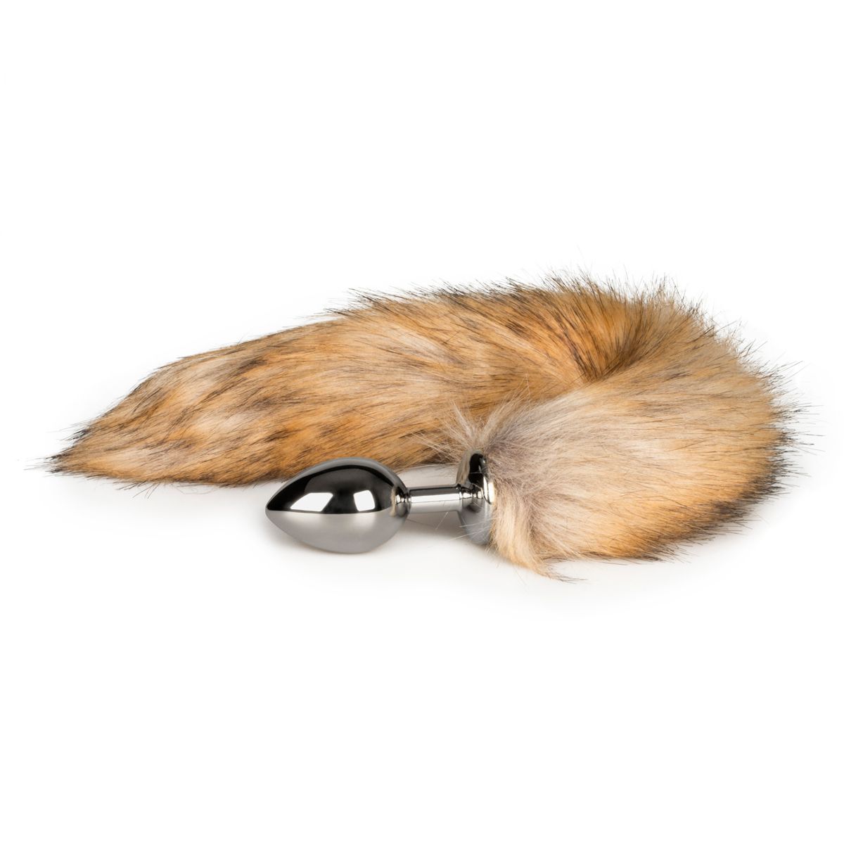 Easytoys Fetish - Fox Tail Plug No. 2 - Silver