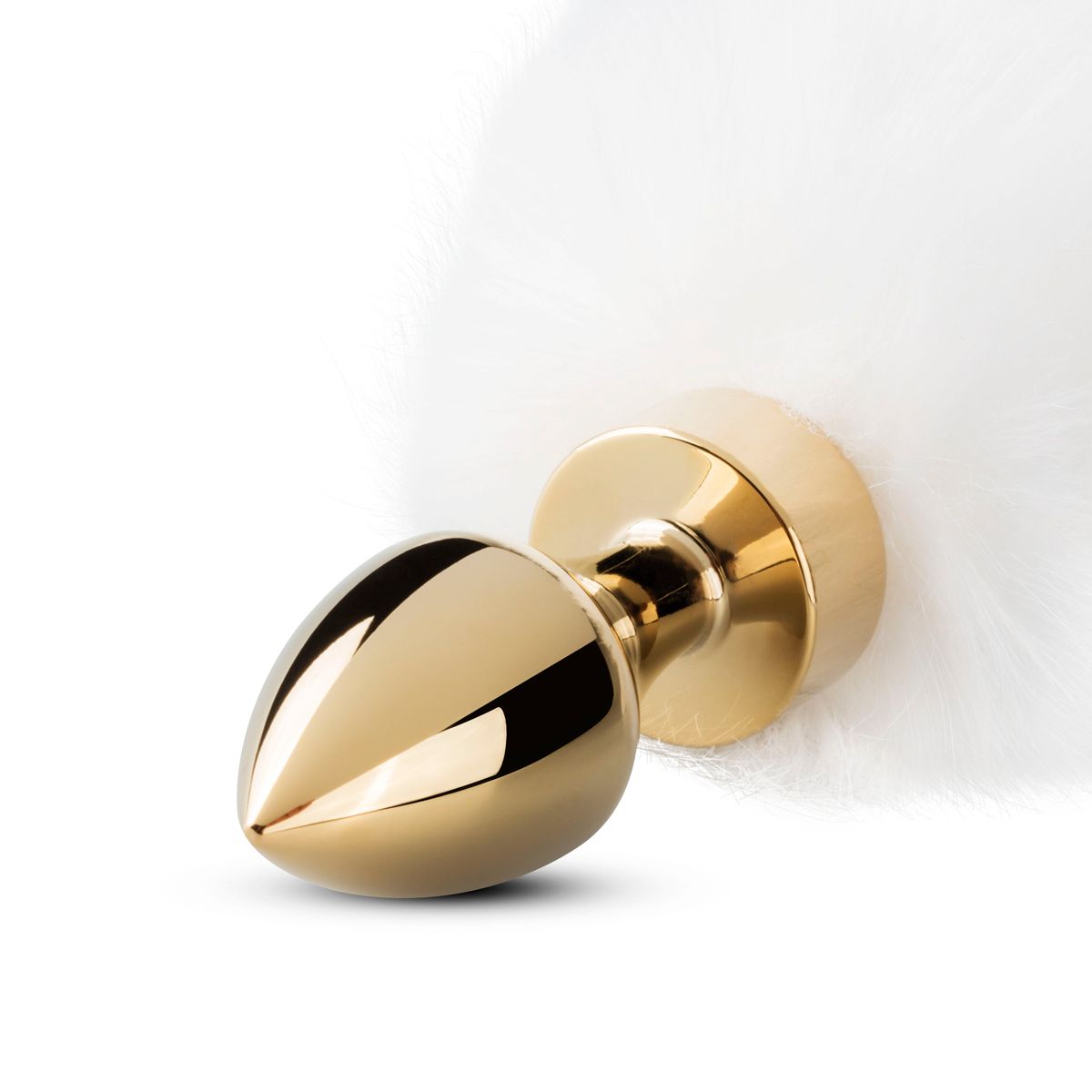 Easytoys Fetish - Butt Plug – White Fox Tail - Billede 2