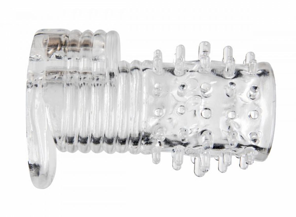 Size Matters - Clear Sensations Vibrating Penis Sleeve - Transparent - Billede 2