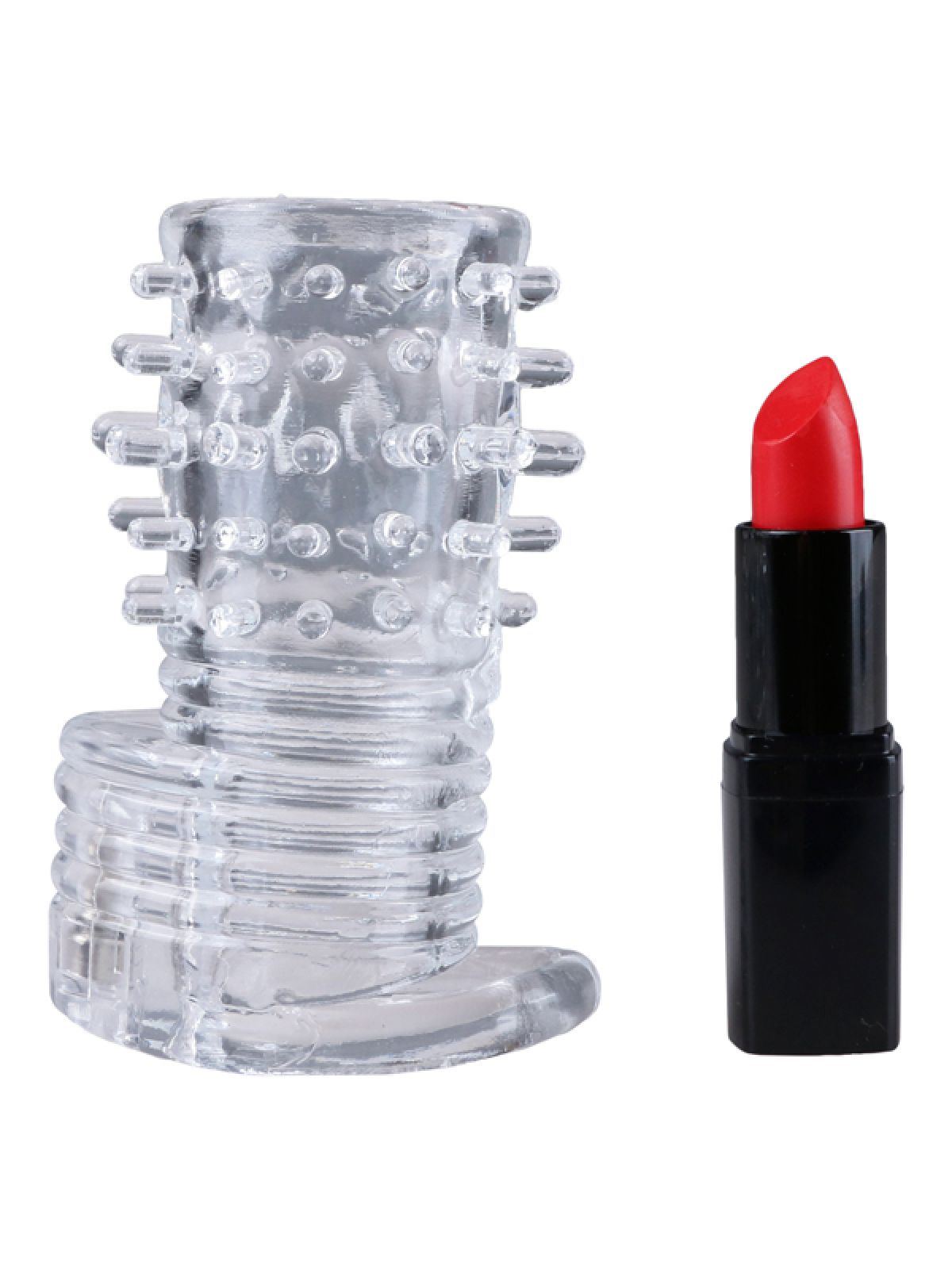 Size Matters - Clear Sensations Vibrating Penis Sleeve - Transparent - Billede 4