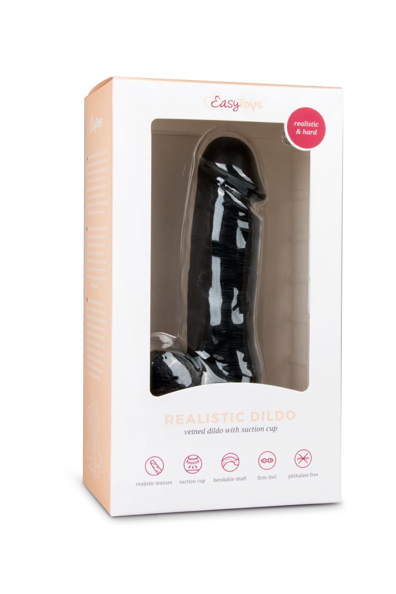 Realistic Dildo - 17,5 cm - Billede 2