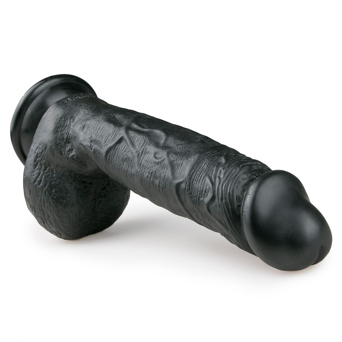 Realistic Dildo Black - 22,5 cm - Billede 3
