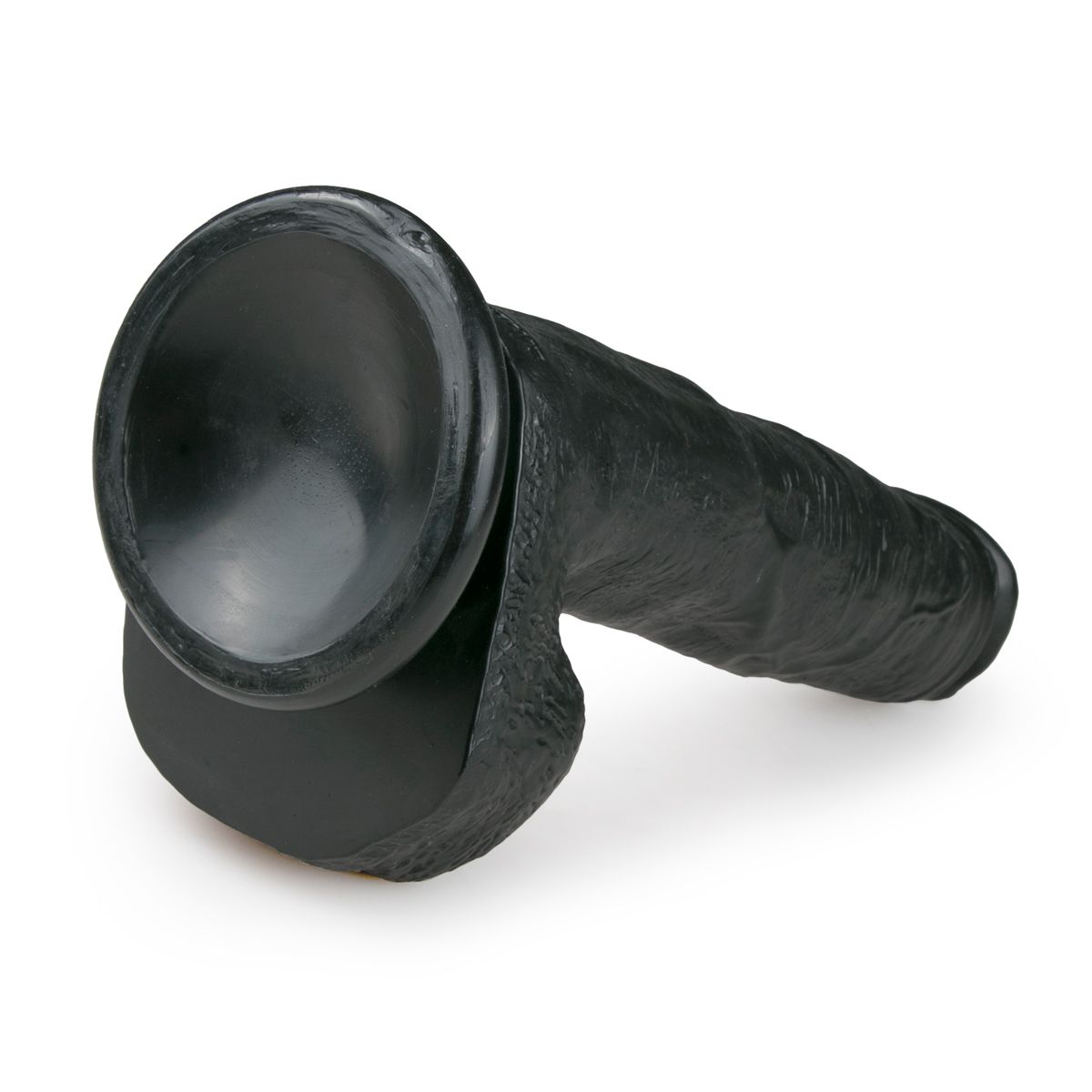 Realistic Dildo Black - 22,5 cm - Billede 4