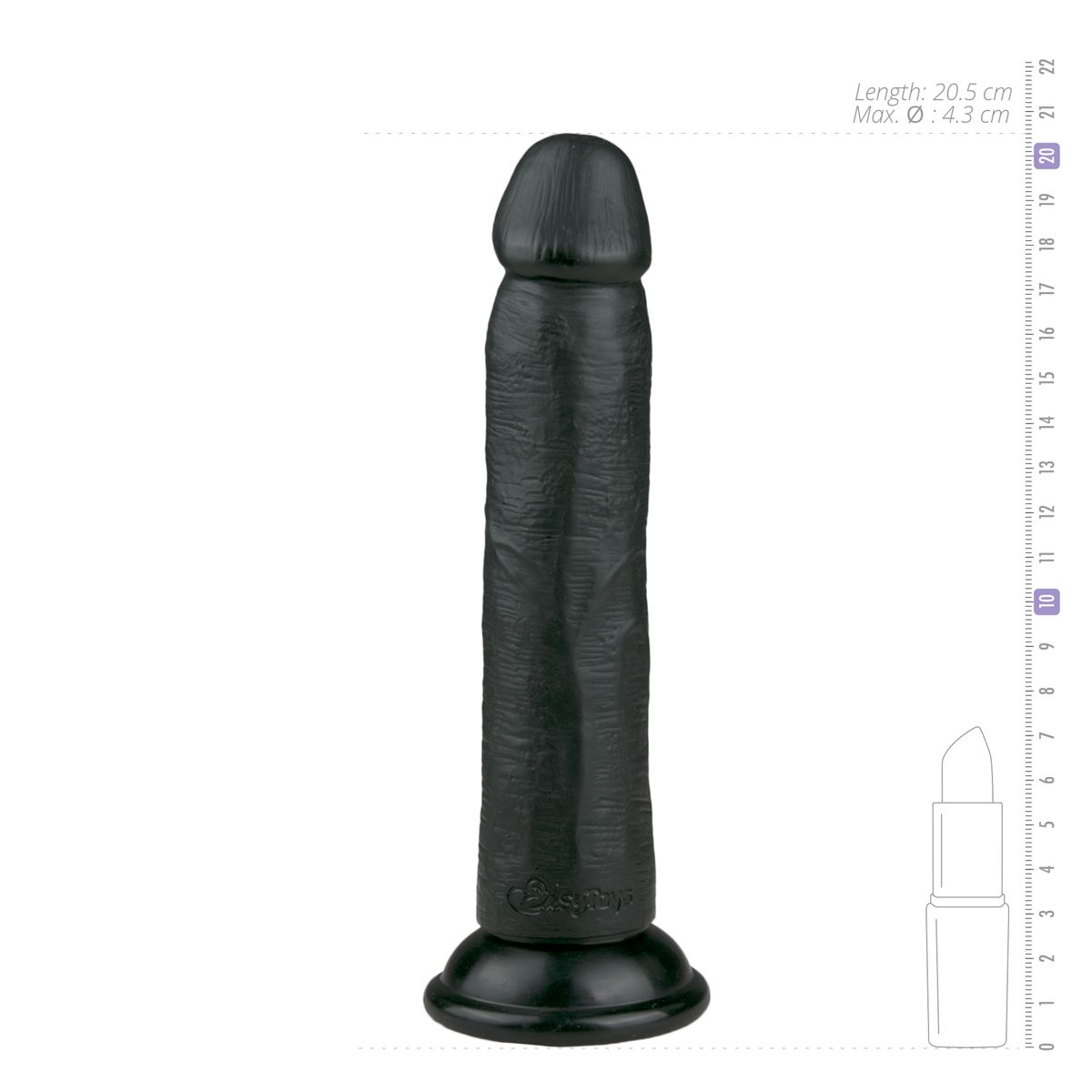 Realistic Dildo - 20,5 - Billede 5