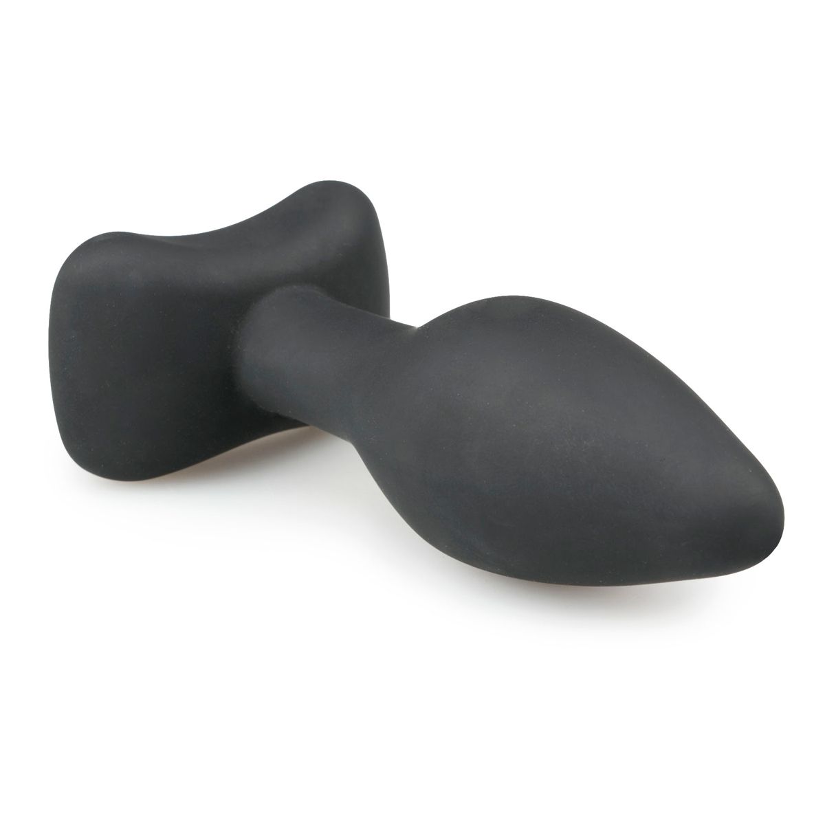 Small Black Silicone Buttplug - Billede 3