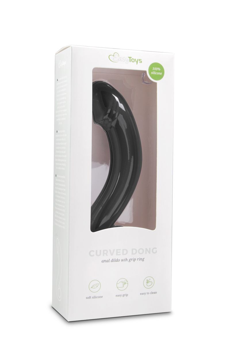 Silicone Black Prostate Dildo - Billede 2