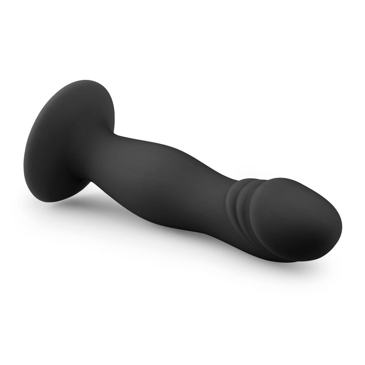 Black Silicone Suction Cup Dildo - Billede 5