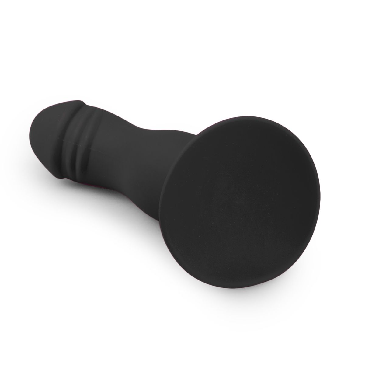Black Silicone Suction Cup Dildo - Billede 6