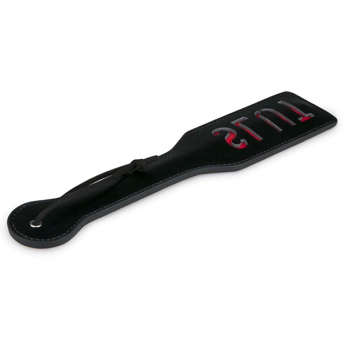 Easytoys Fetish - Black Leather Paddle - Slut - Billede 3