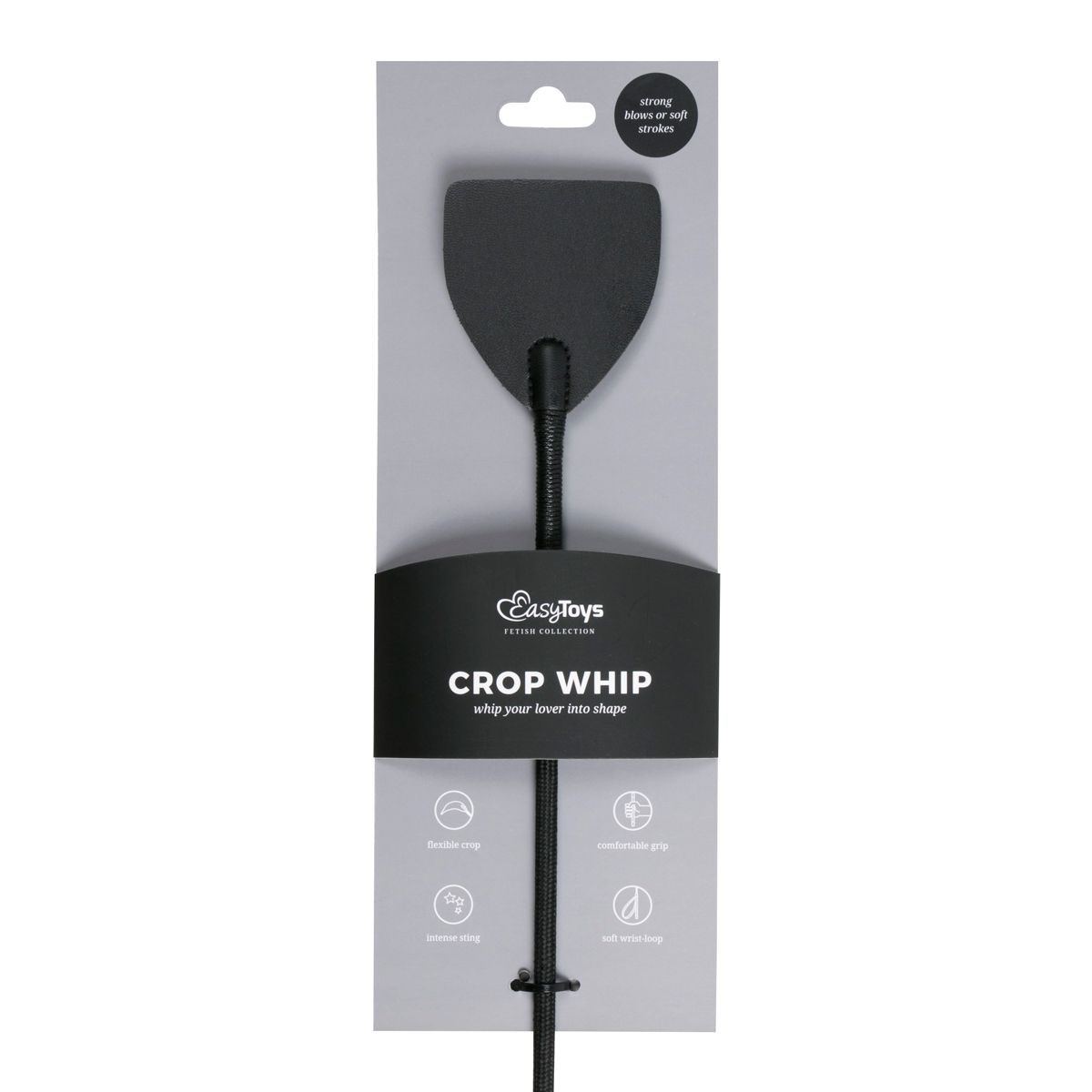 Easytoys Fetish - Black Leather Whip - Billede 2